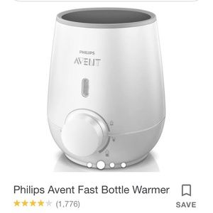 Avent fast baby bottle warmer